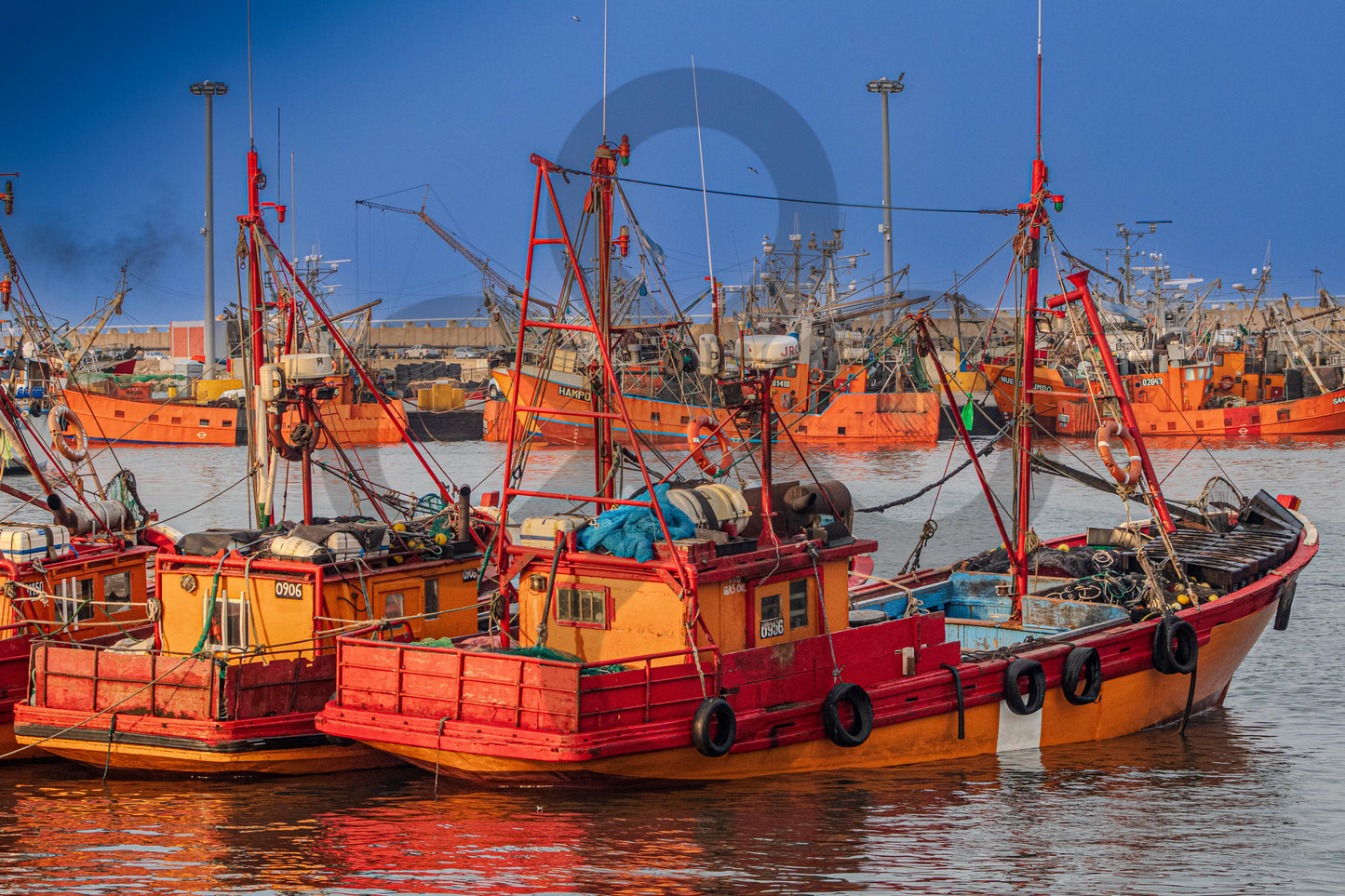 N143 Barcos pesqueros en puerto